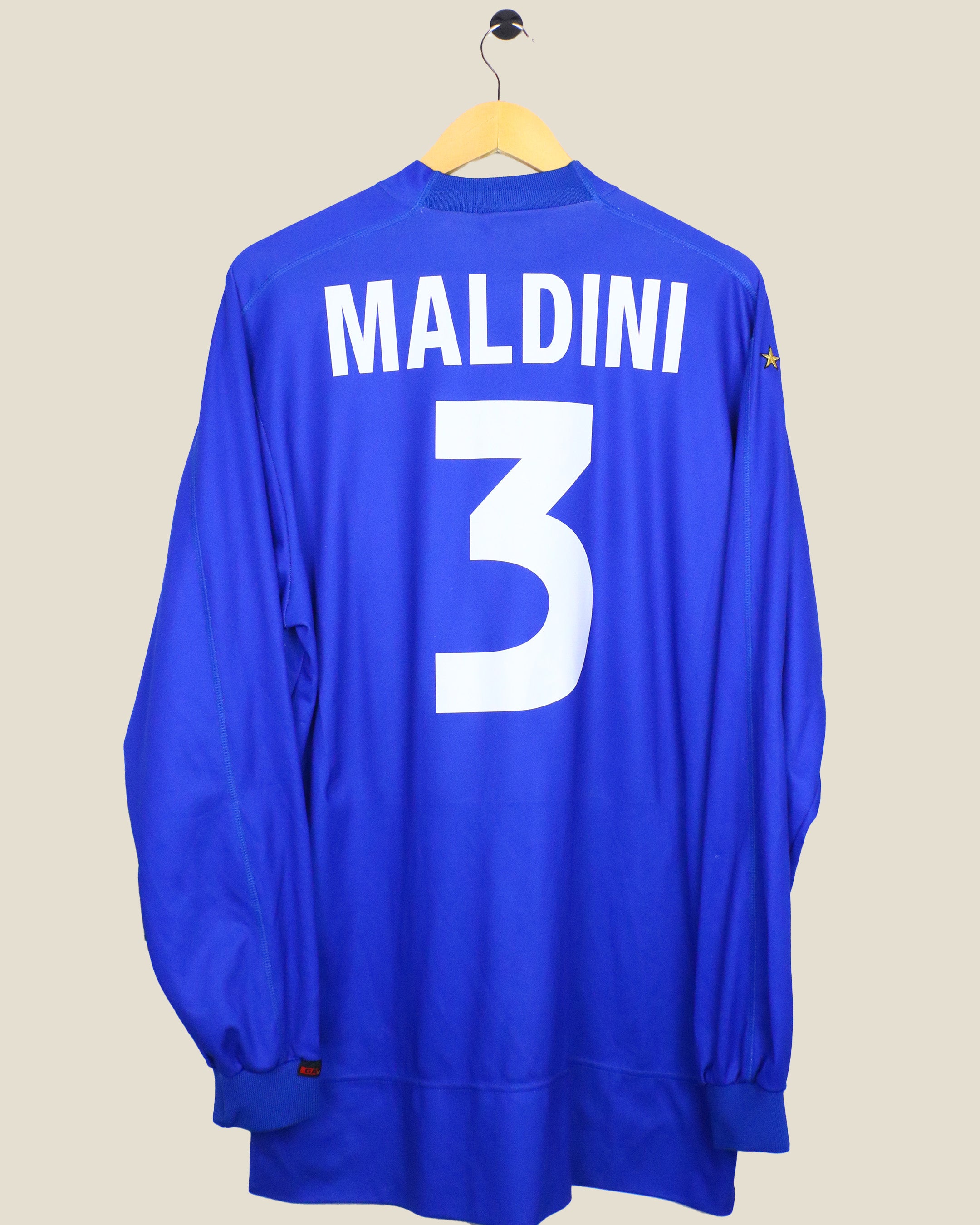 ITALY 1999 MALDINI HOME L/S (XL) KAPPA