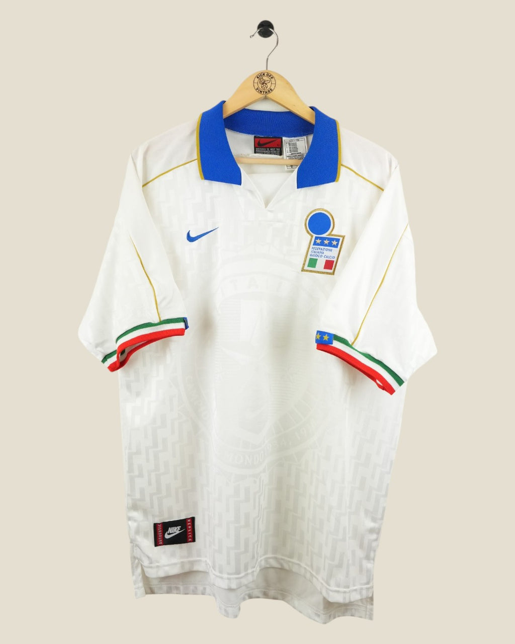 ITALY 1995/96 AWAY SHIRT (XL) NIKE
