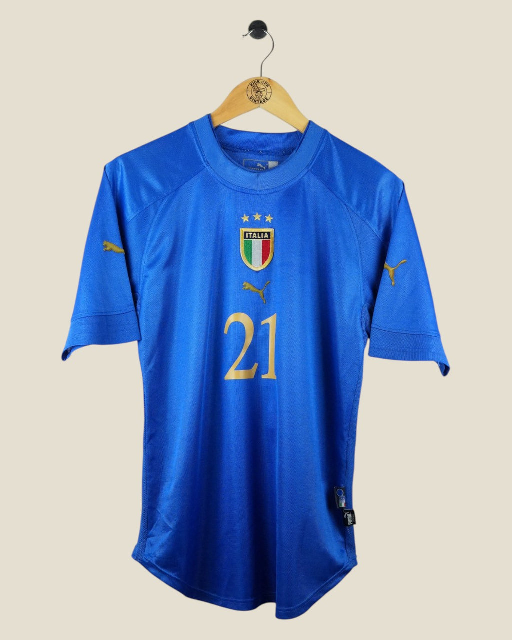 ITALY 2004 PIRLO HOME SHIRT (M) PUMA