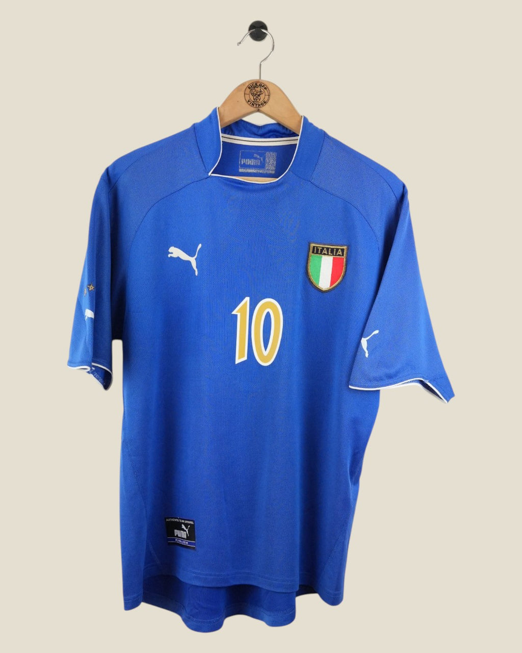 ITALY 2003 TOTTI HOME SHIRT (M) PUMA