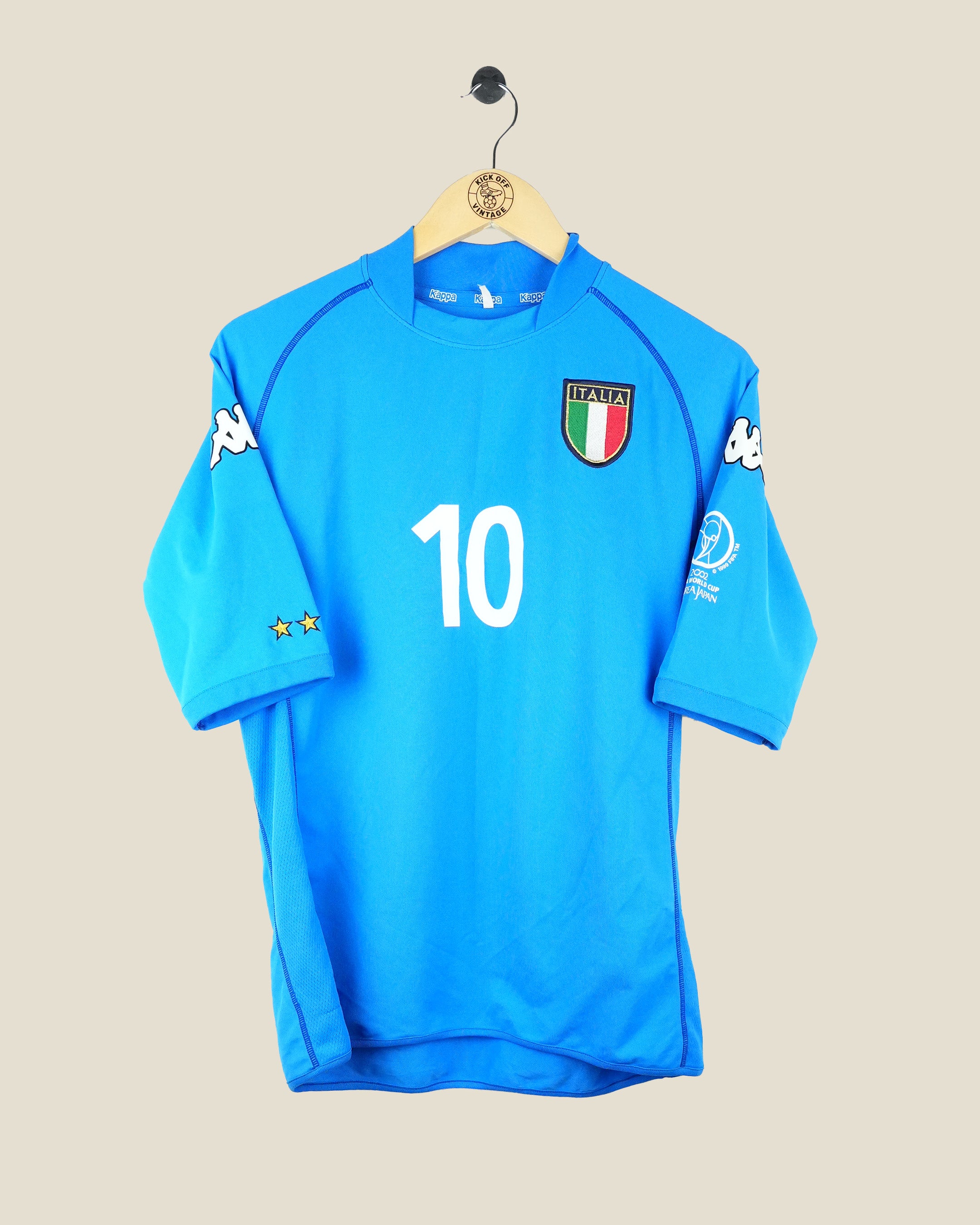 ITALY 2002 TOTTI HOME WORLD CUP SHIRT (M) KAPPA