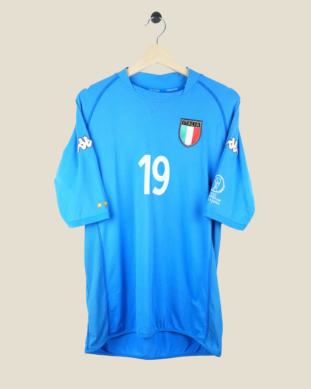 ITALY 2002 ZAMBROTTA HOME WORLD CUP SHIRT (XL) KAPPA