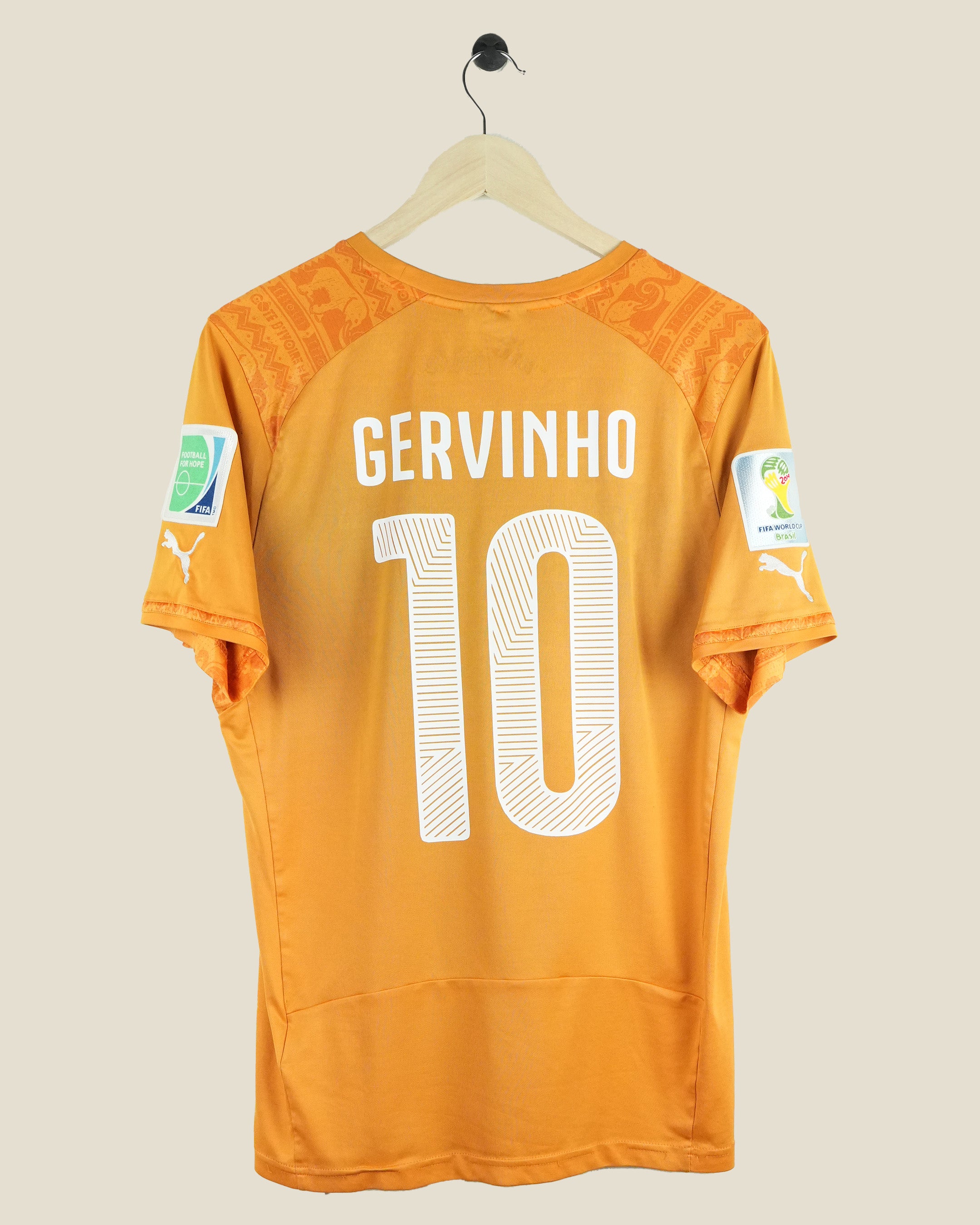 IVORY COAST 2014 GERVINHO HOME SHIRT (M) PUMA