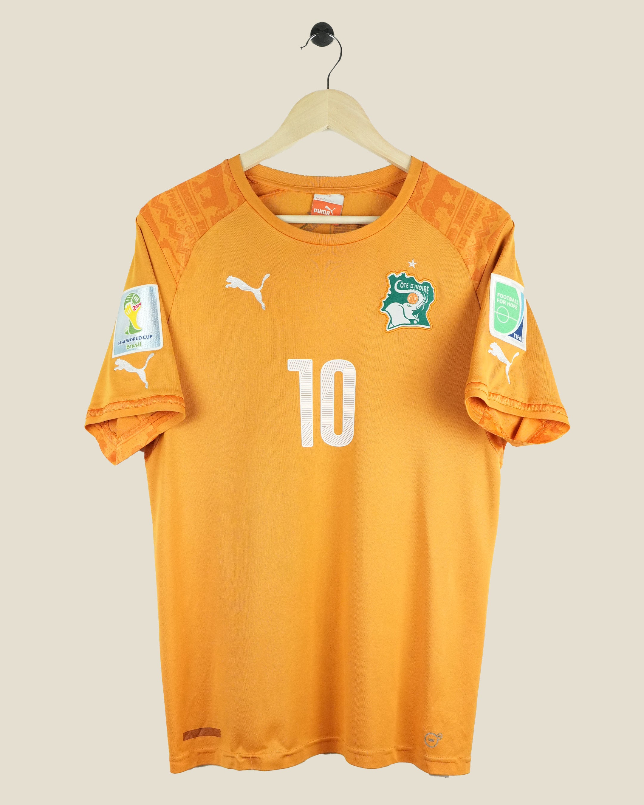 IVORY COAST 2014 GERVINHO HOME SHIRT (M) PUMA