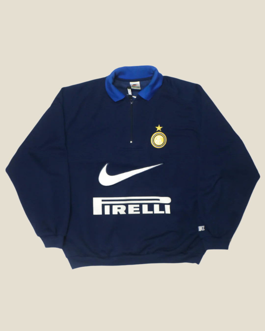 INTER MILAN 1998/99 TRAINING SWEATER (L) NIKE