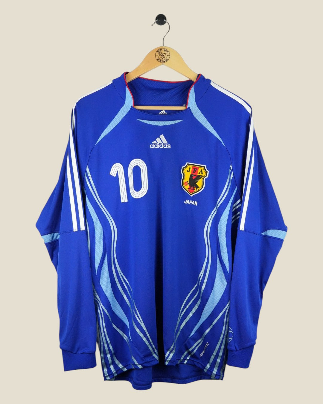 JAPAN 2006 NAKAMURA HOME L/S SHIRT (L) ADIDAS