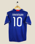 JAPAN 2010 NAKAMURA HOME SHIRT (S) ADIDAS