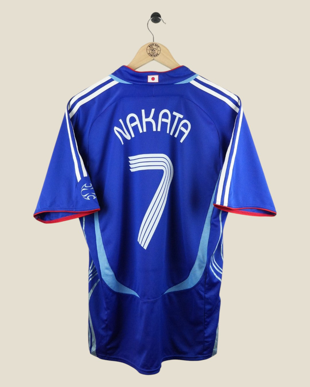 JAPAN 2006 NAKATA HOME SHIRT (M) ADIDAS