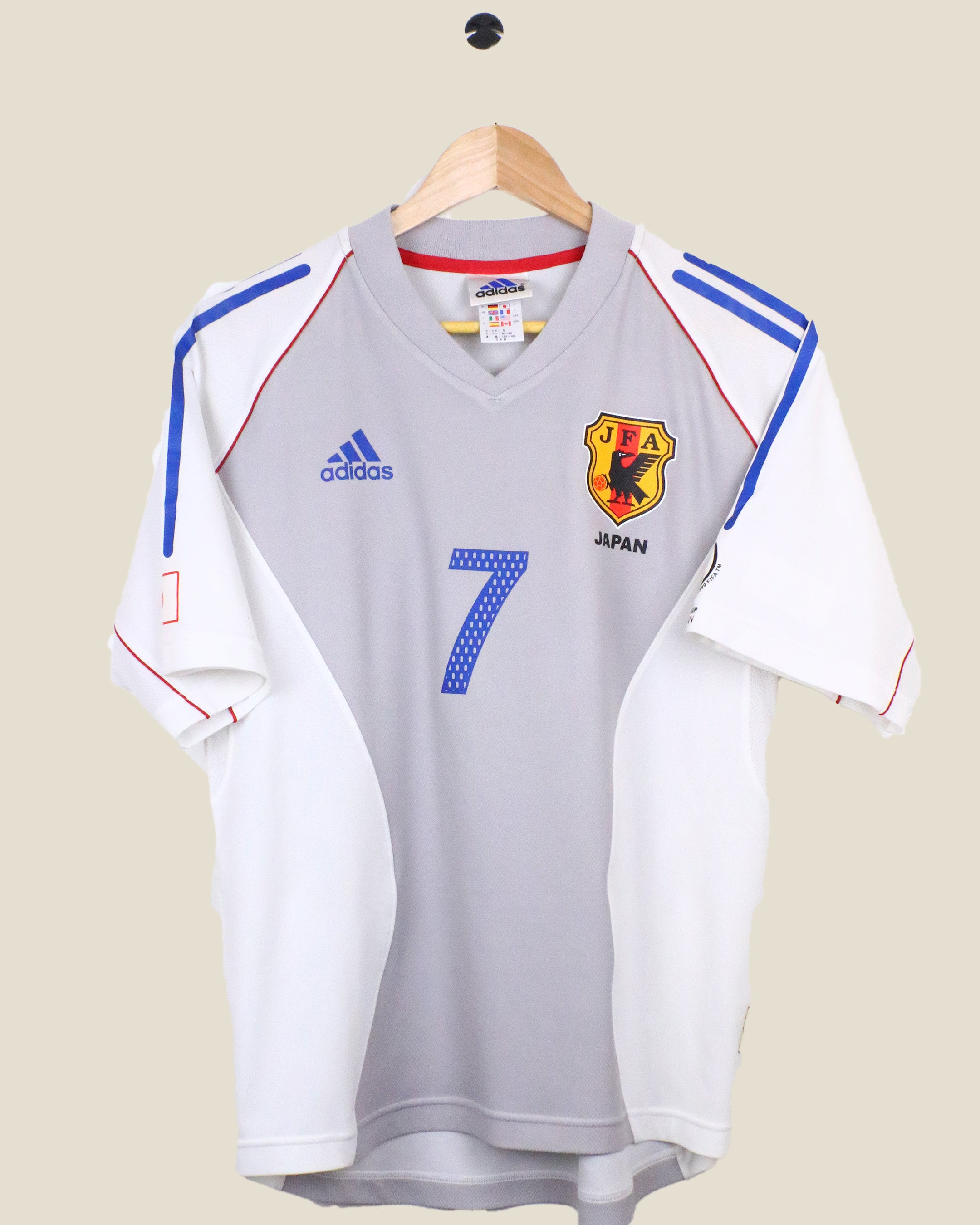 JAPAN 2002 NAKATA #7 AWAY (S) ADIDAS