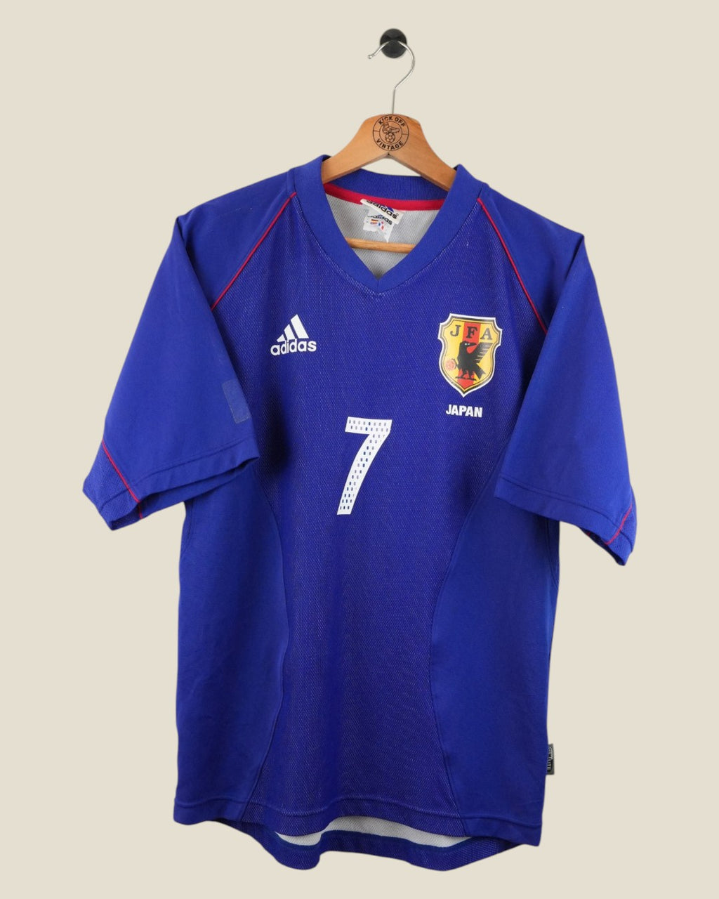 JAPAN 2002 NAKATA HOME SHIRT (M) ADIDAS