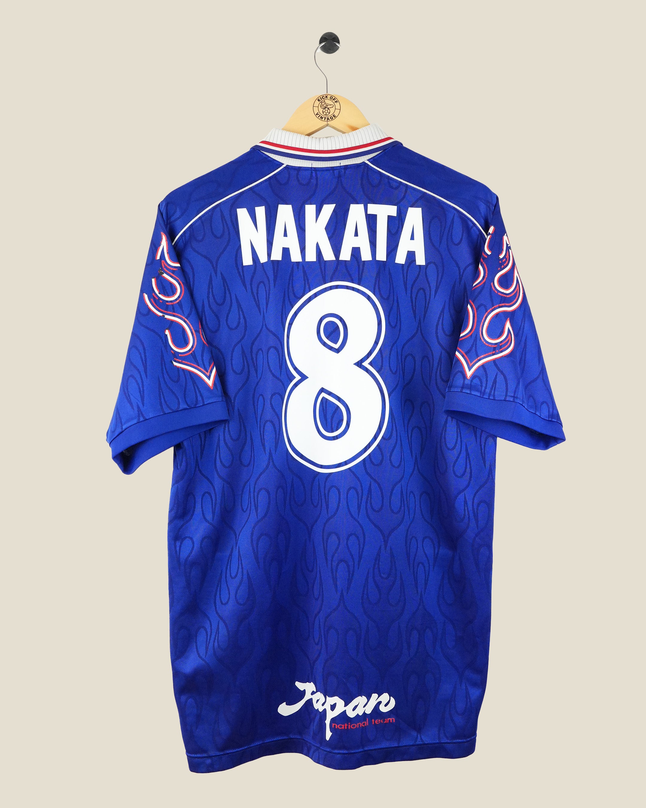 JAPAN 1998 NAKATA HOME SHIRT (L/XL) ASICS
