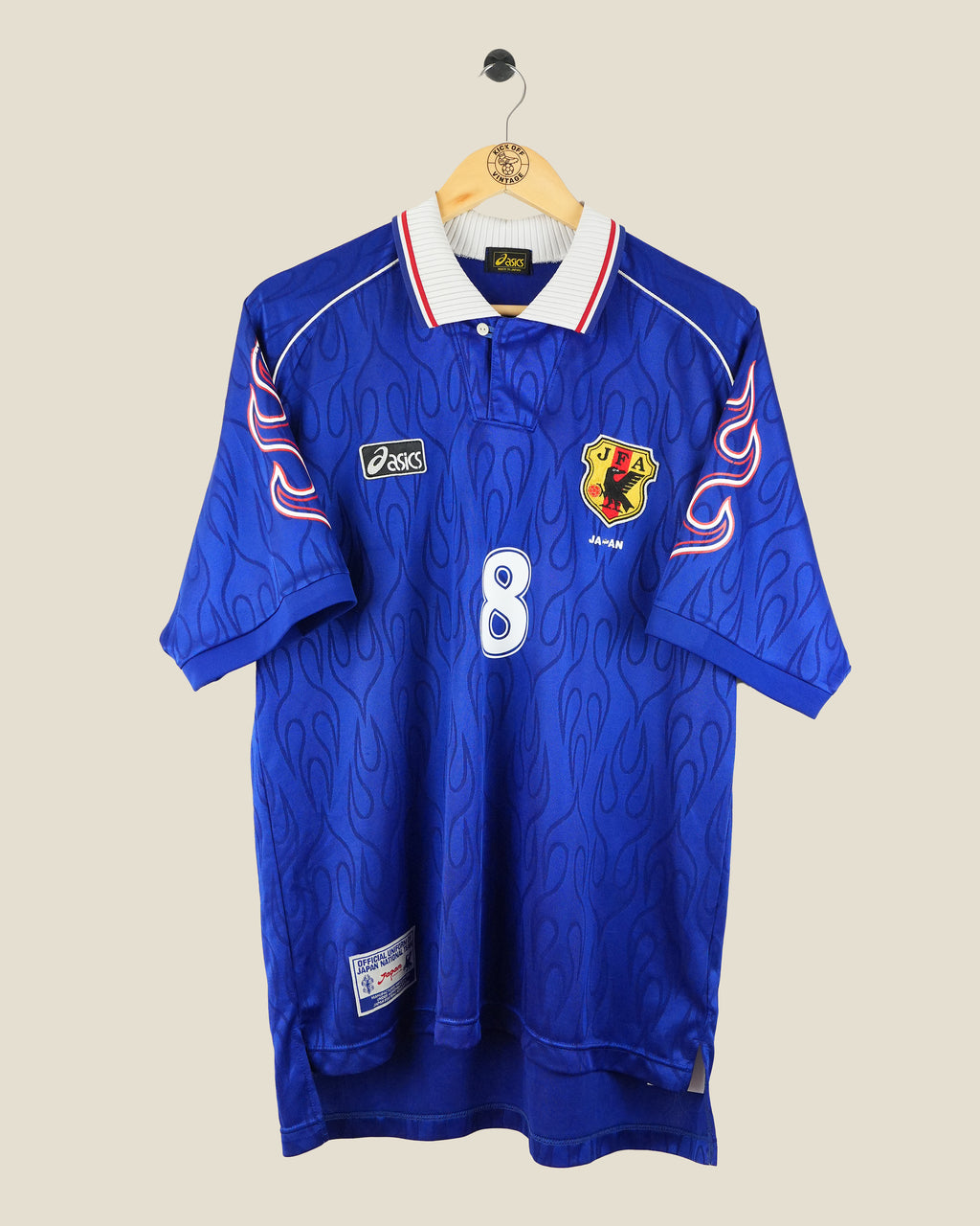 JAPAN 1998 NAKATA HOME SHIRT (L/XL) ASICS
