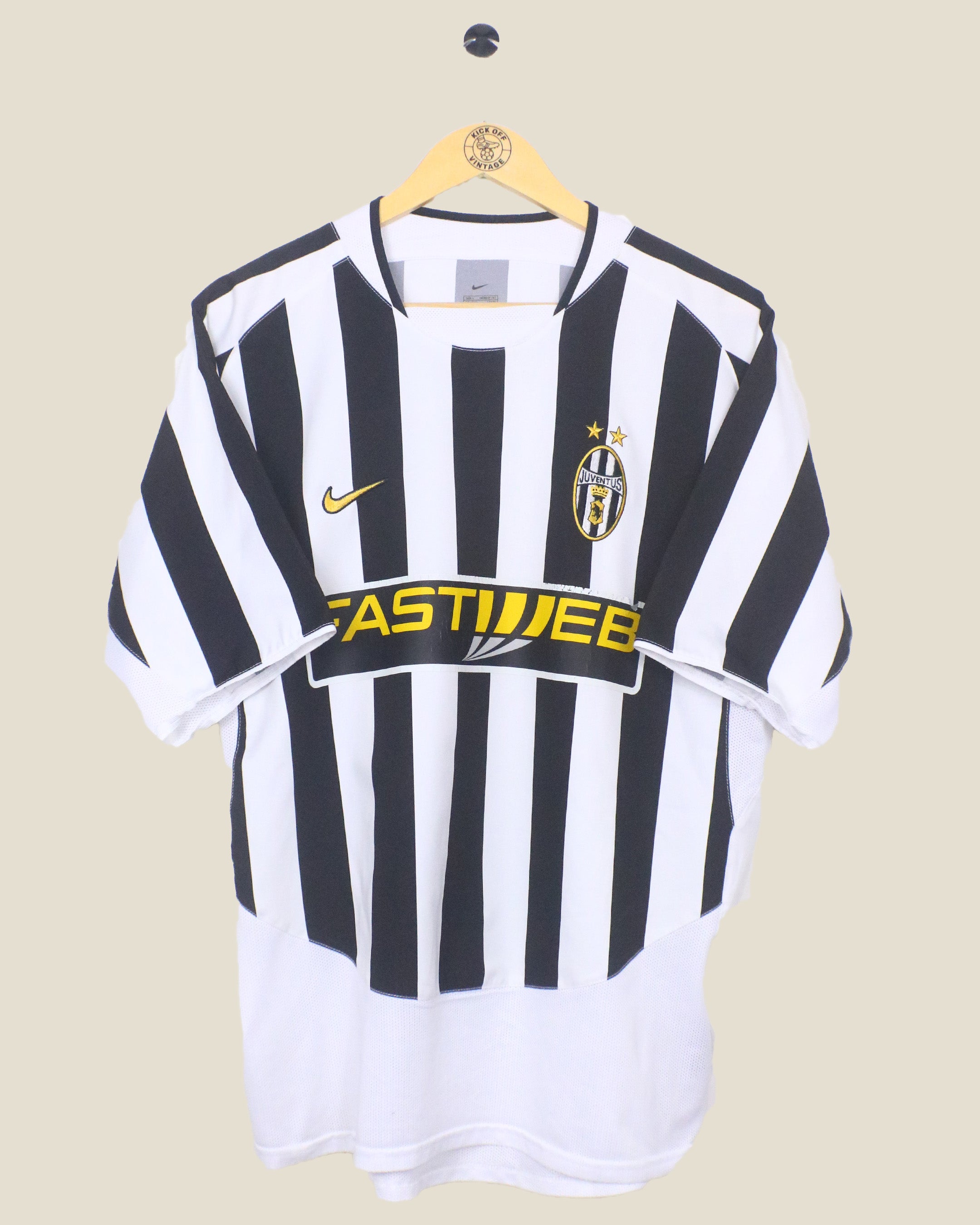 JUVENTUS 2003/04 NEDVED HOME (L) NIKE