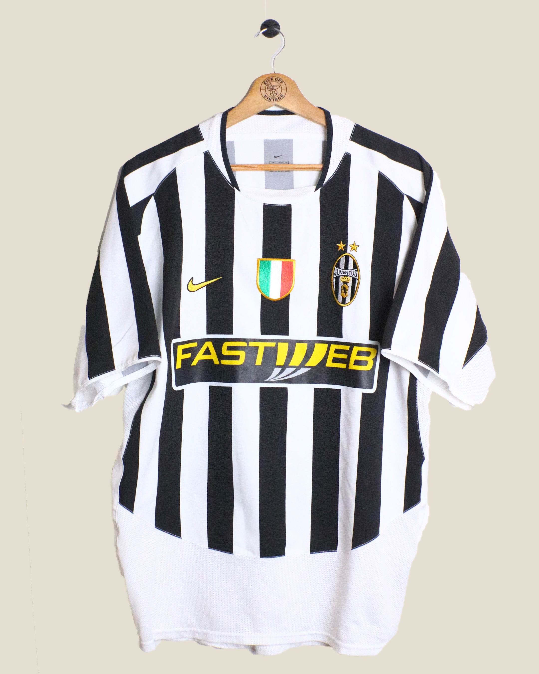 JUVENTUS 2003/04 DEL PIERO HOME (L) NIKE