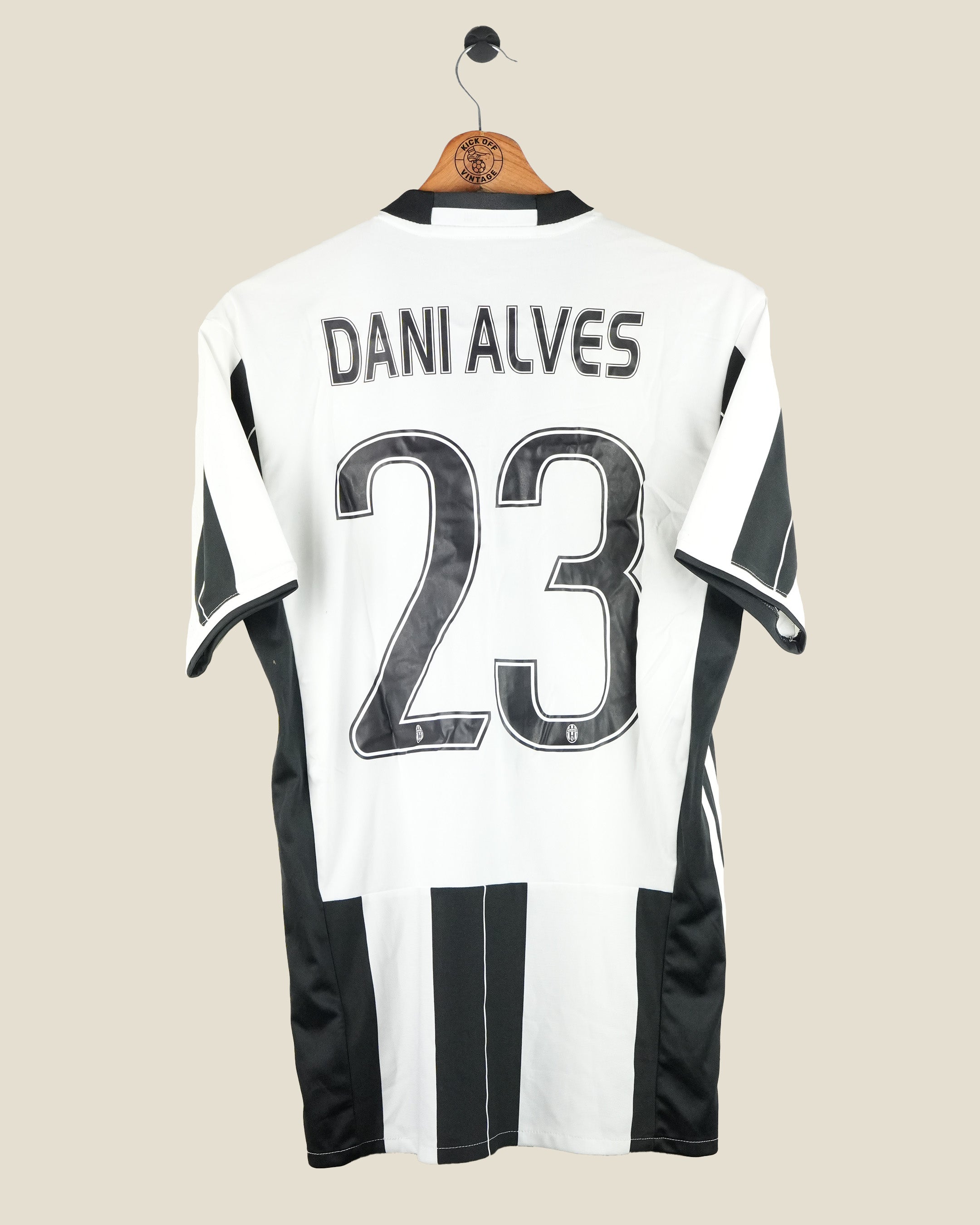 JUVENTUS 2016/17 DANI ALVES HOME SHIRT (S) ADIDAS