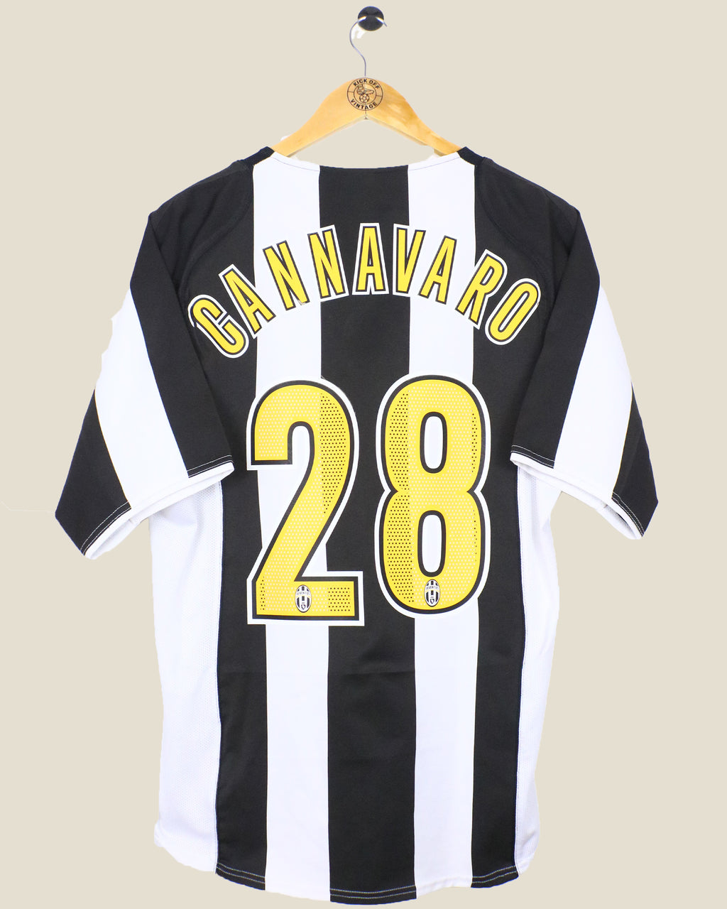 JUVENTUS 2004/05 CANNAVARO HOME SHIRT (M) NIKE