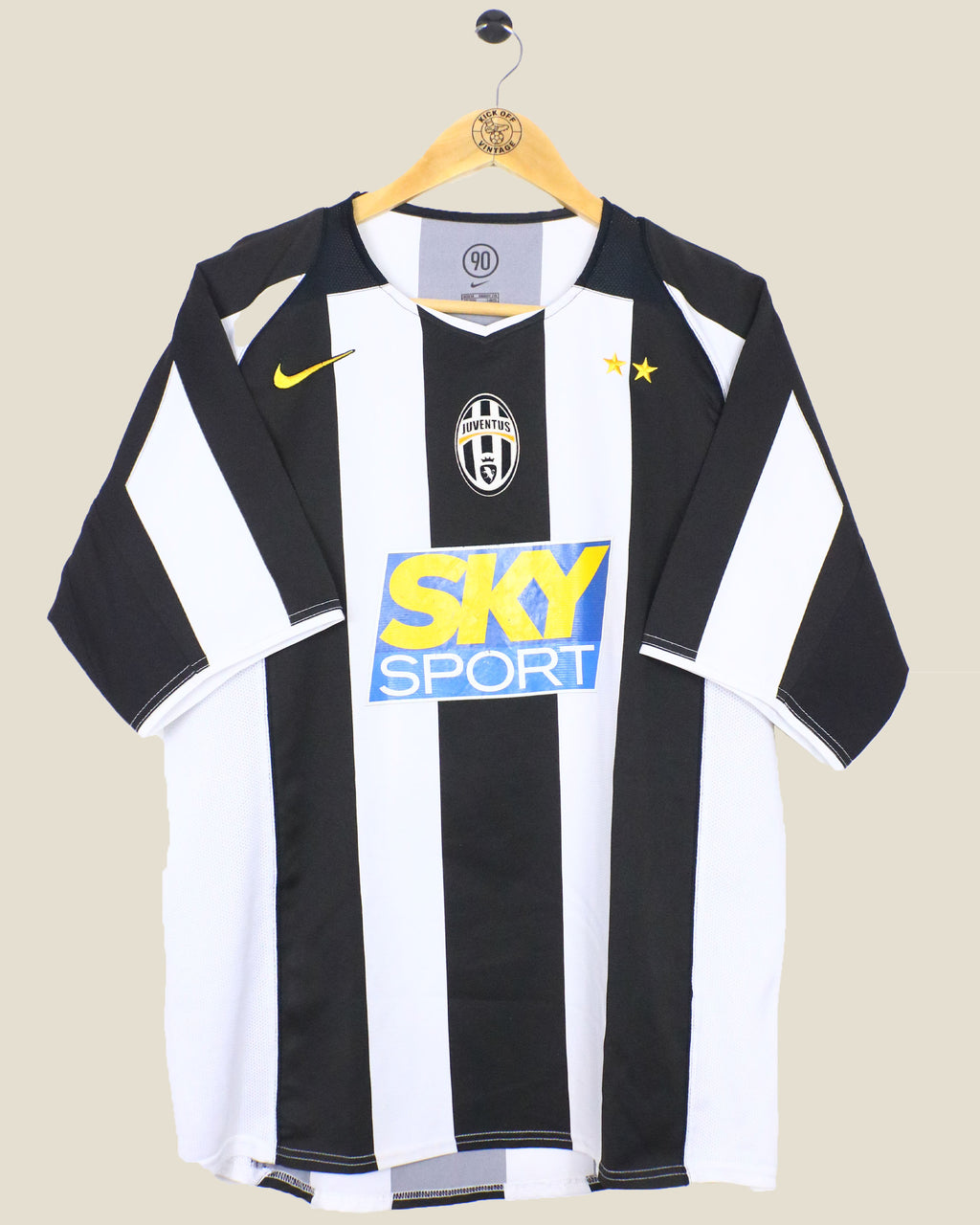 JUVENTUS 2004/05 CANNAVARO HOME SHIRT (M) NIKE