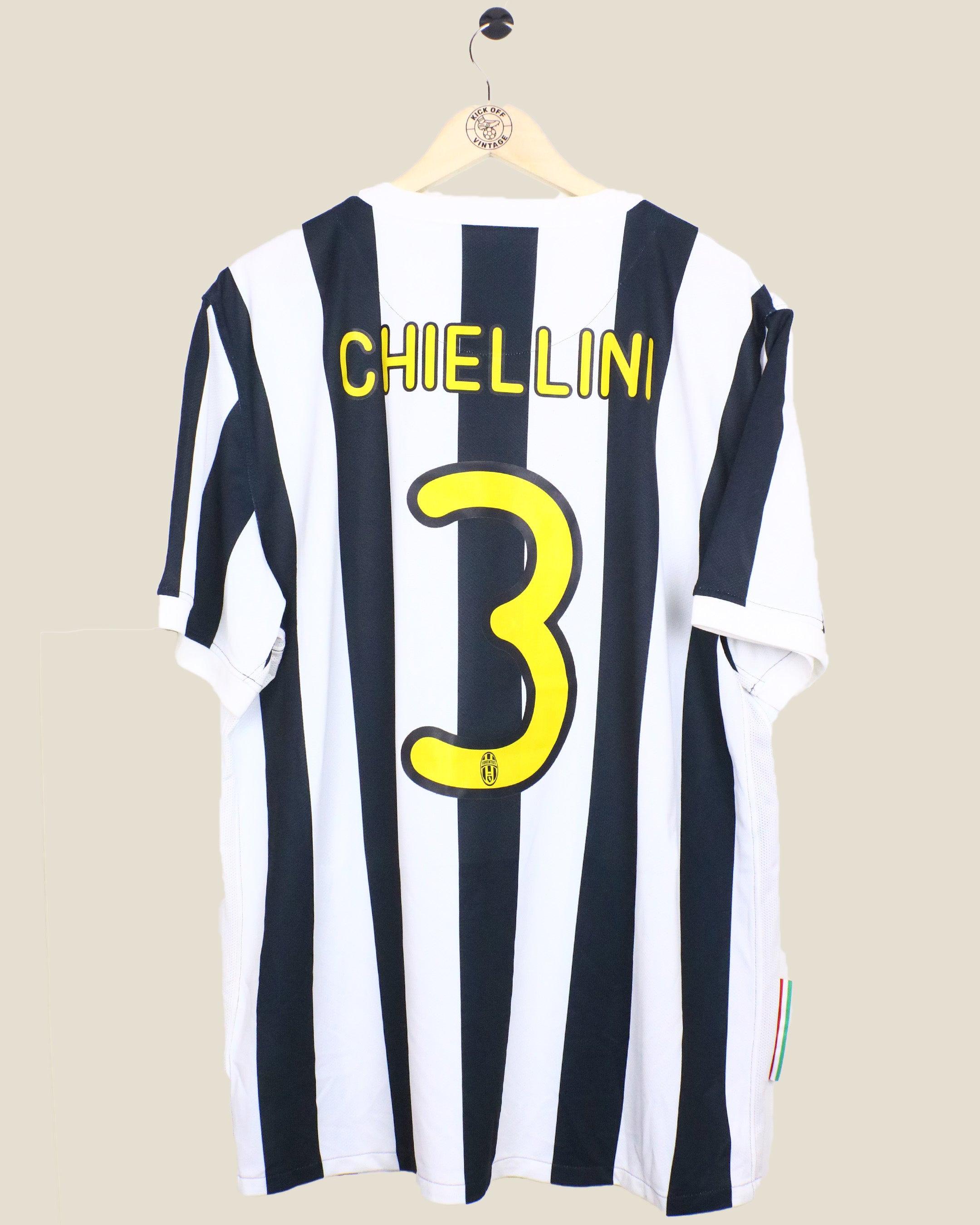 JUVENTUS 2009/10 CHIELLINI HOME (XL) NIKE