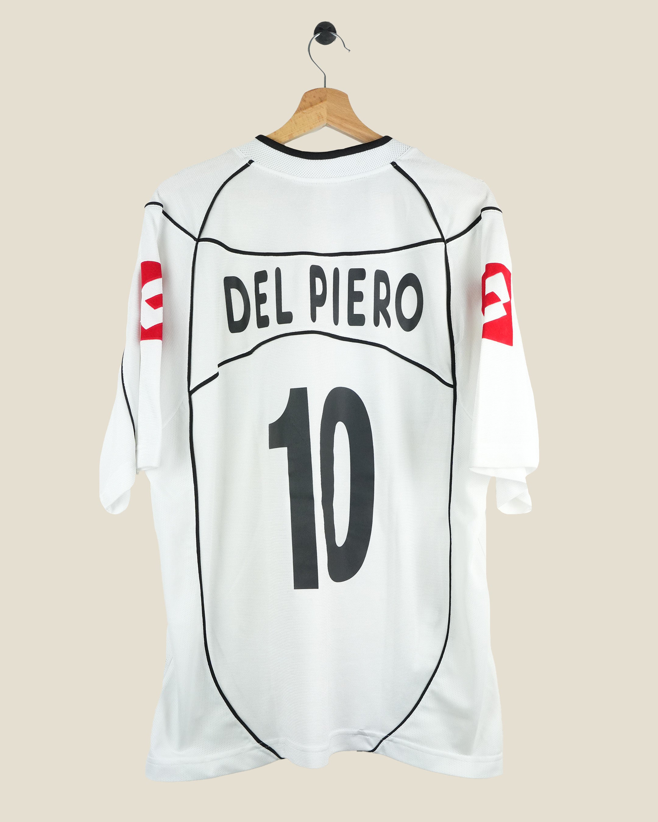 JUVENTUS 2002/03 DEL PIERO AWAY SHIRT (XL) LOTTO