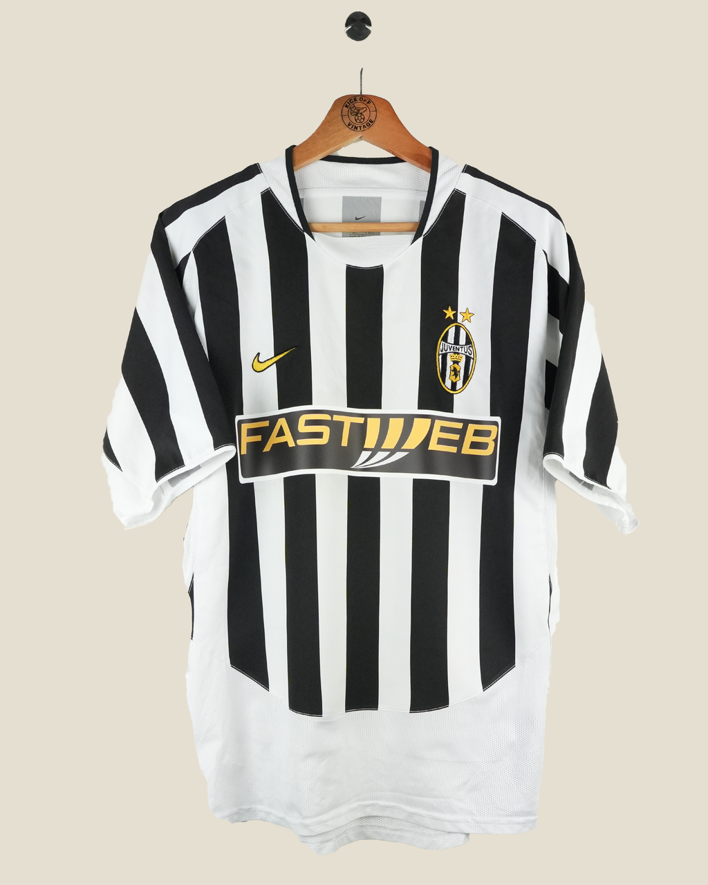 JUVENTUS 2003/04 DEL PIERO HOME SHIRT (M) NIKE