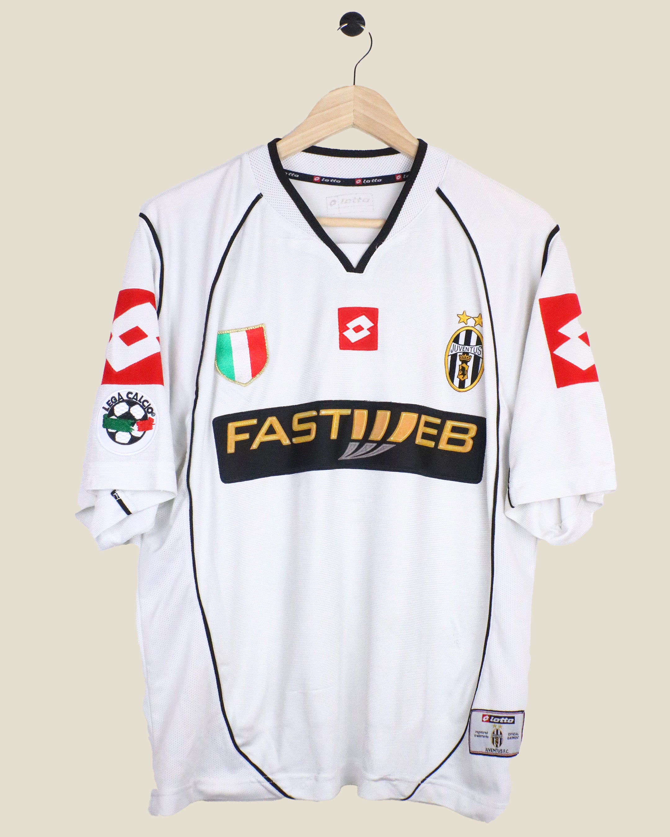 JUVENTUS 1998/99 DEL PIERO #10 HOME (XL) LOTTO