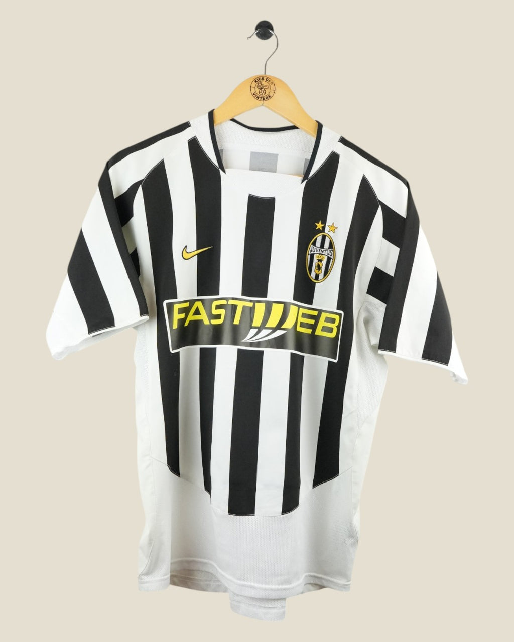JUVENTUS 2003/04 DEL PIERO HOME SHIRT (M) NIKE