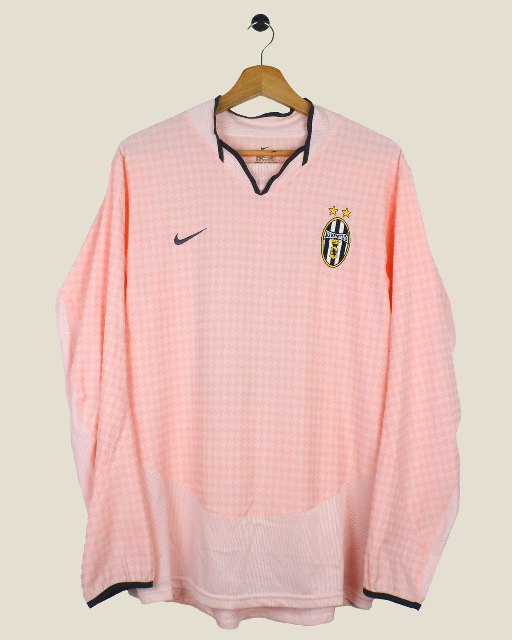 JUVENTUS 2003/04 DEL PIERO PLAYER ISSUE #10 AWAY L/S (M) NIKE