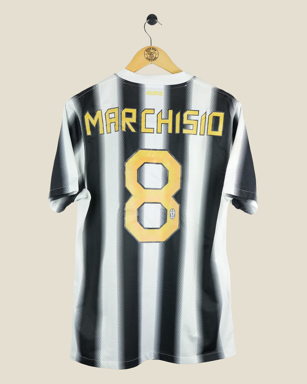 JUVENTUS 2011/12 MARCHISIO HOME SHIRT (M) NIKE