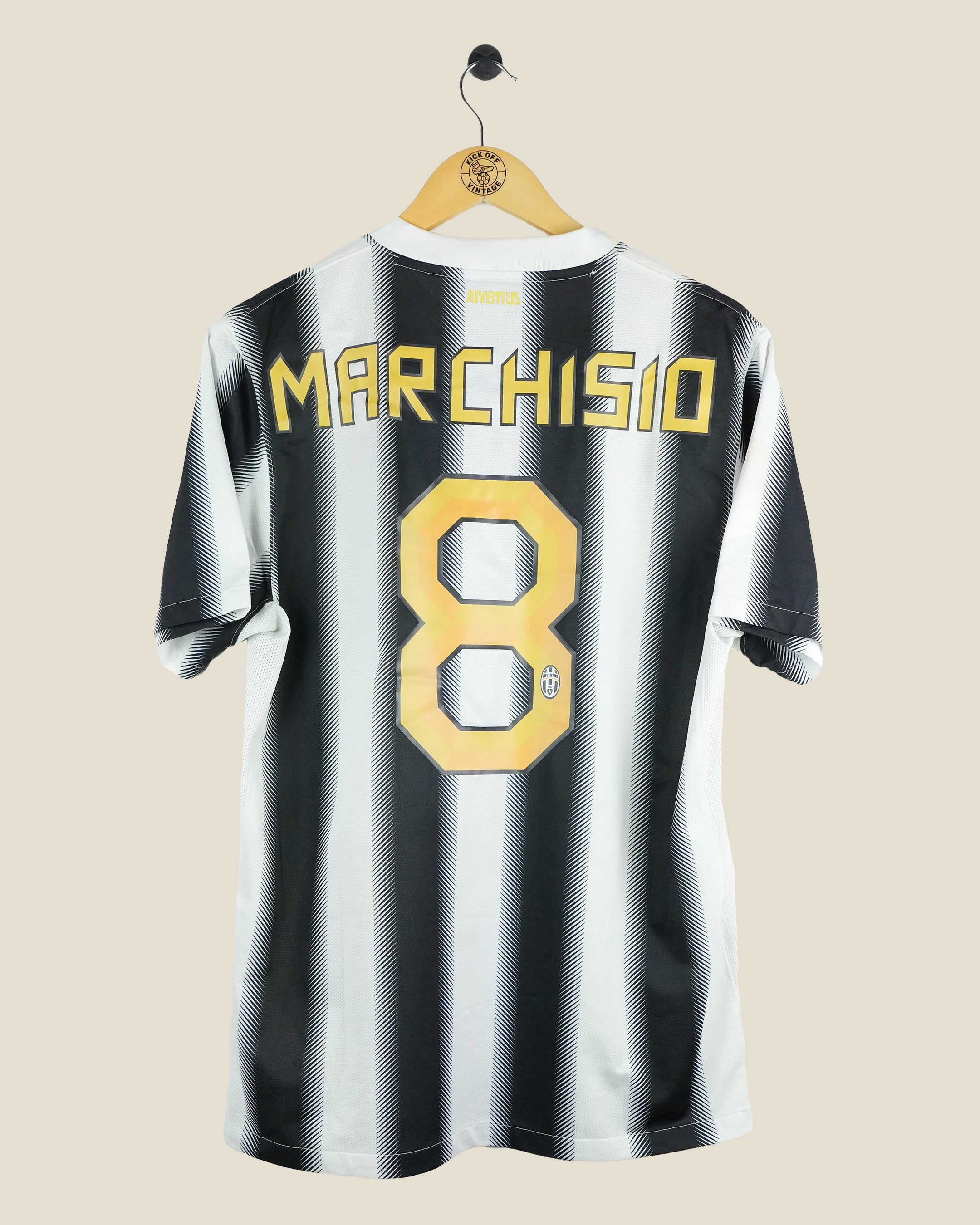JUVENTUS 2011/12 MARCHISIO HOME SHIRT (M) NIKE