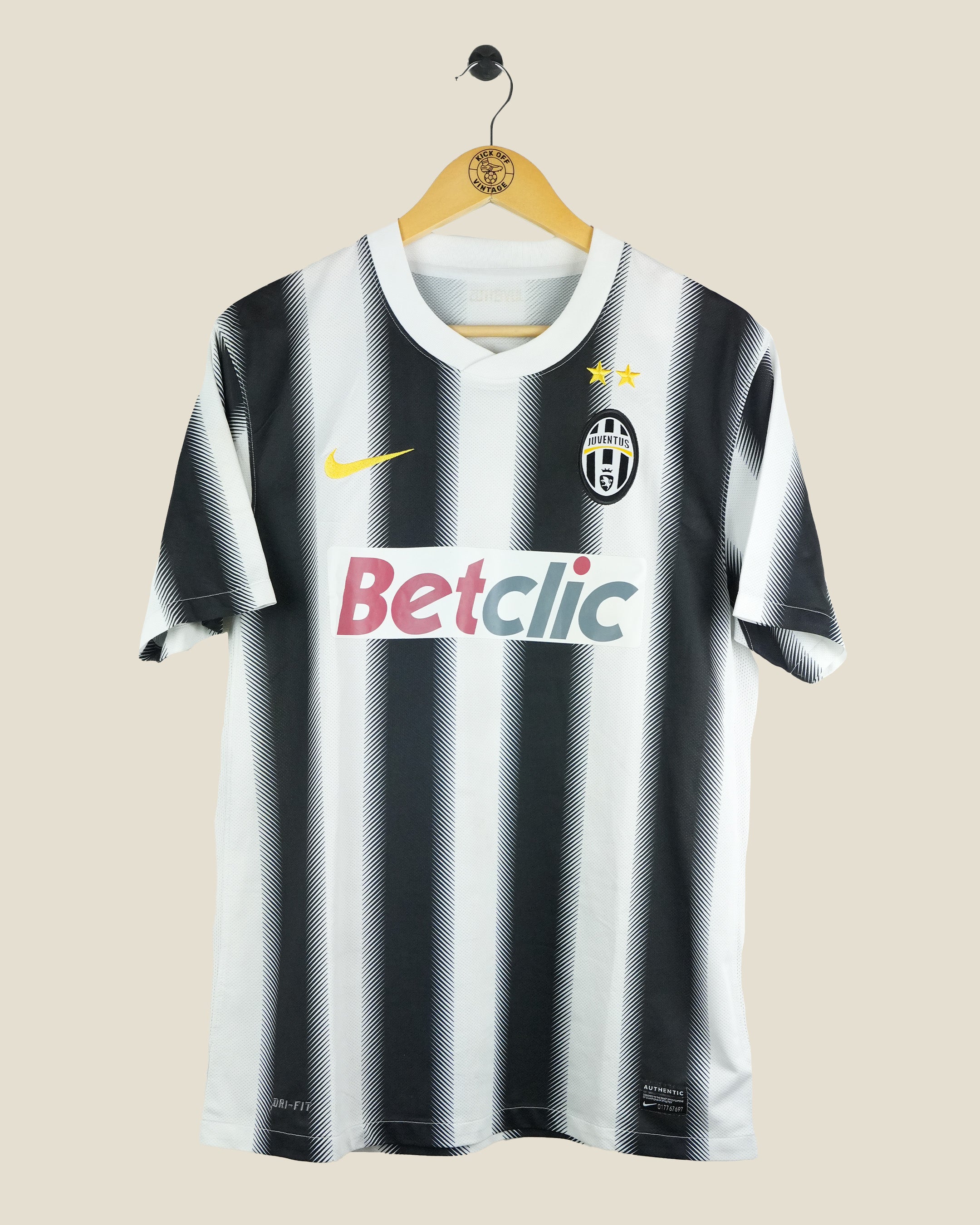 JUVENTUS 2011/12 MARCHISIO HOME SHIRT (M) NIKE