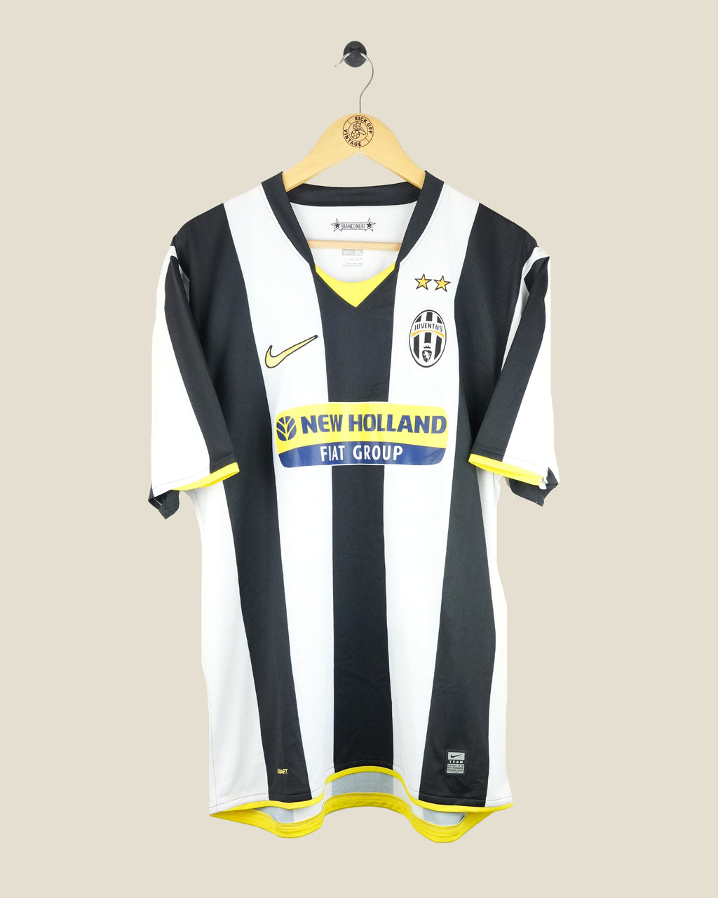 JUVENTUS 2008/09 NEDVED HOME SHIRT (XL) NIKE
