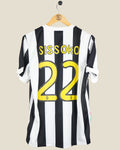 JUVENTUS 2009/10 SISSOKO HOME SHIRT (M) NIKE