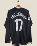 JUVENTUS 2006/07 TREZEGUET AWAY SHIRT L/S (M) NIKE