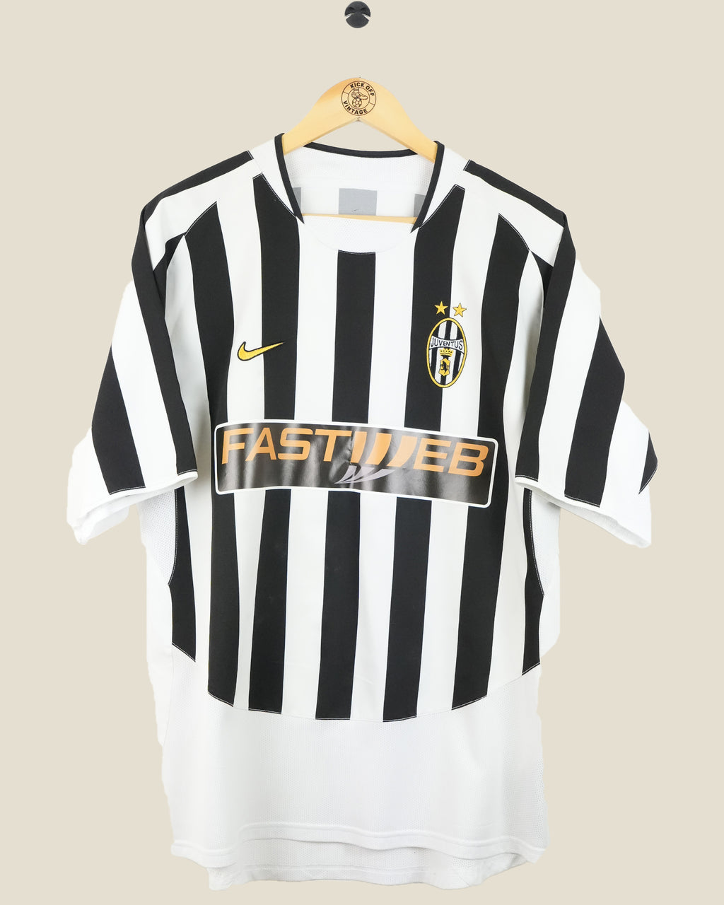 JUVENTUS 2003/04 TREZEGUET HOME (XL) NIKE
