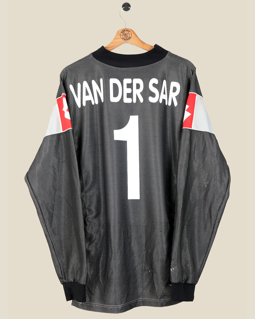 JUVENTUS 2000/01 VAN DER SAR HOME SHIRT (XL) LOTTO