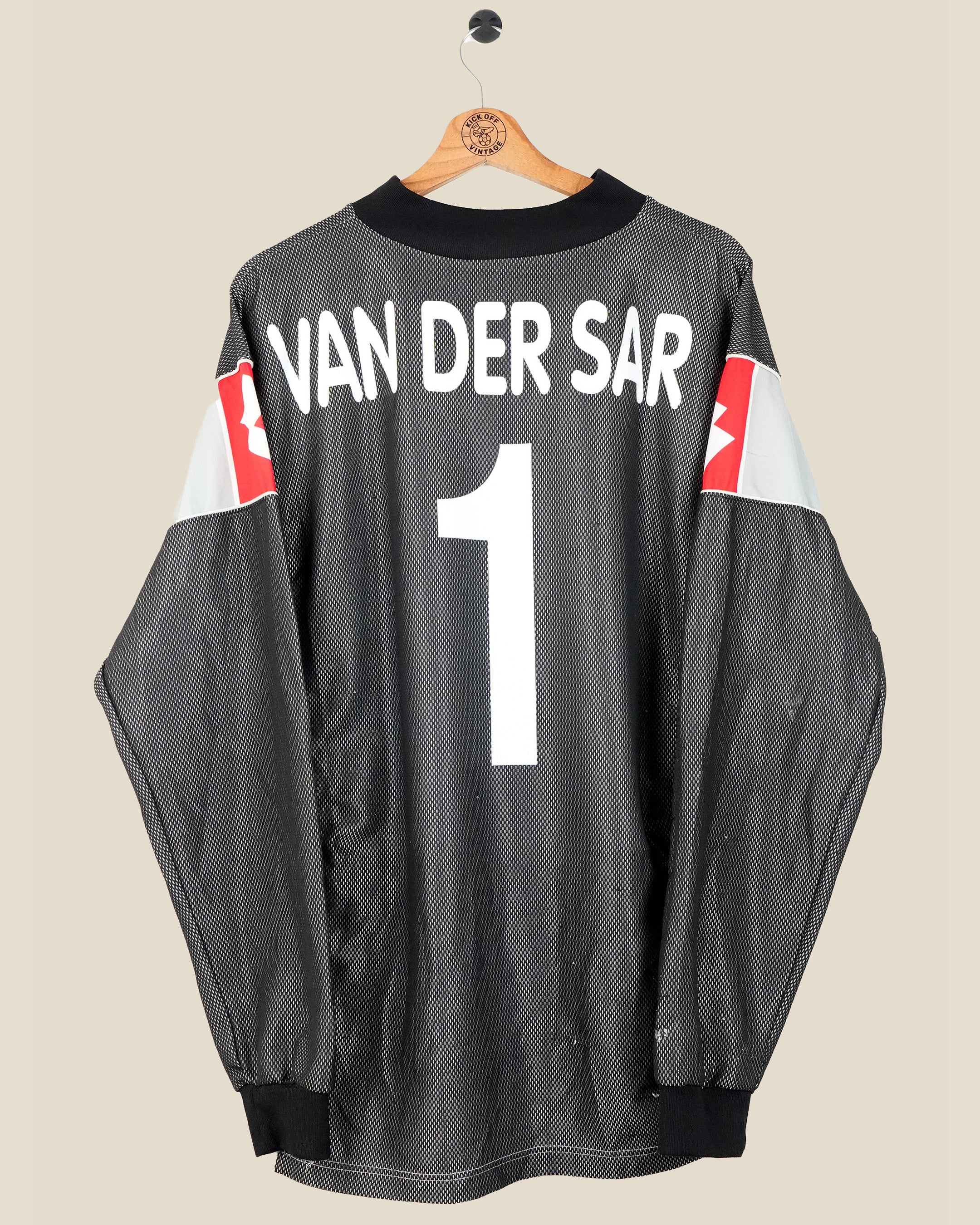 JUVENTUS 2000/01 VAN DER SAR HOME SHIRT (XL) LOTTO
