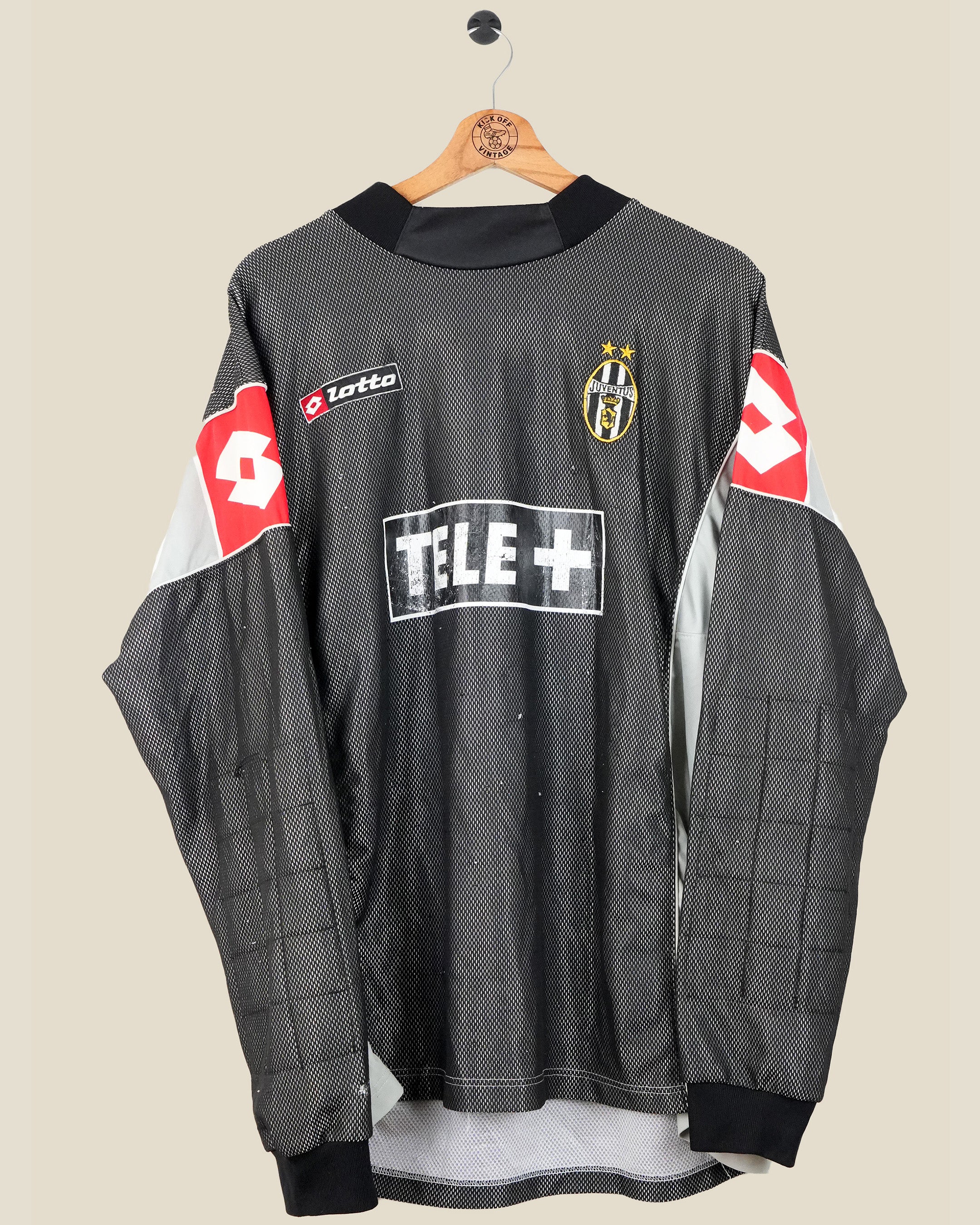 JUVENTUS 2000/01 VAN DER SAR HOME SHIRT (XL) LOTTO