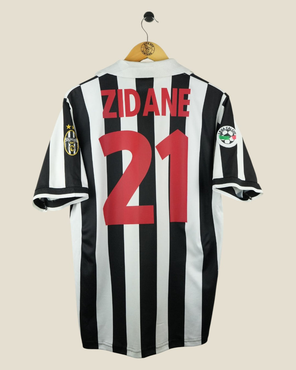 JUVENTUS 1998/99 ZIDANE HOME SHIRT (M) KAPPA