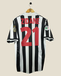 JUVENTUS 1998/99 ZIDANE HOME SHIRT (M) KAPPA