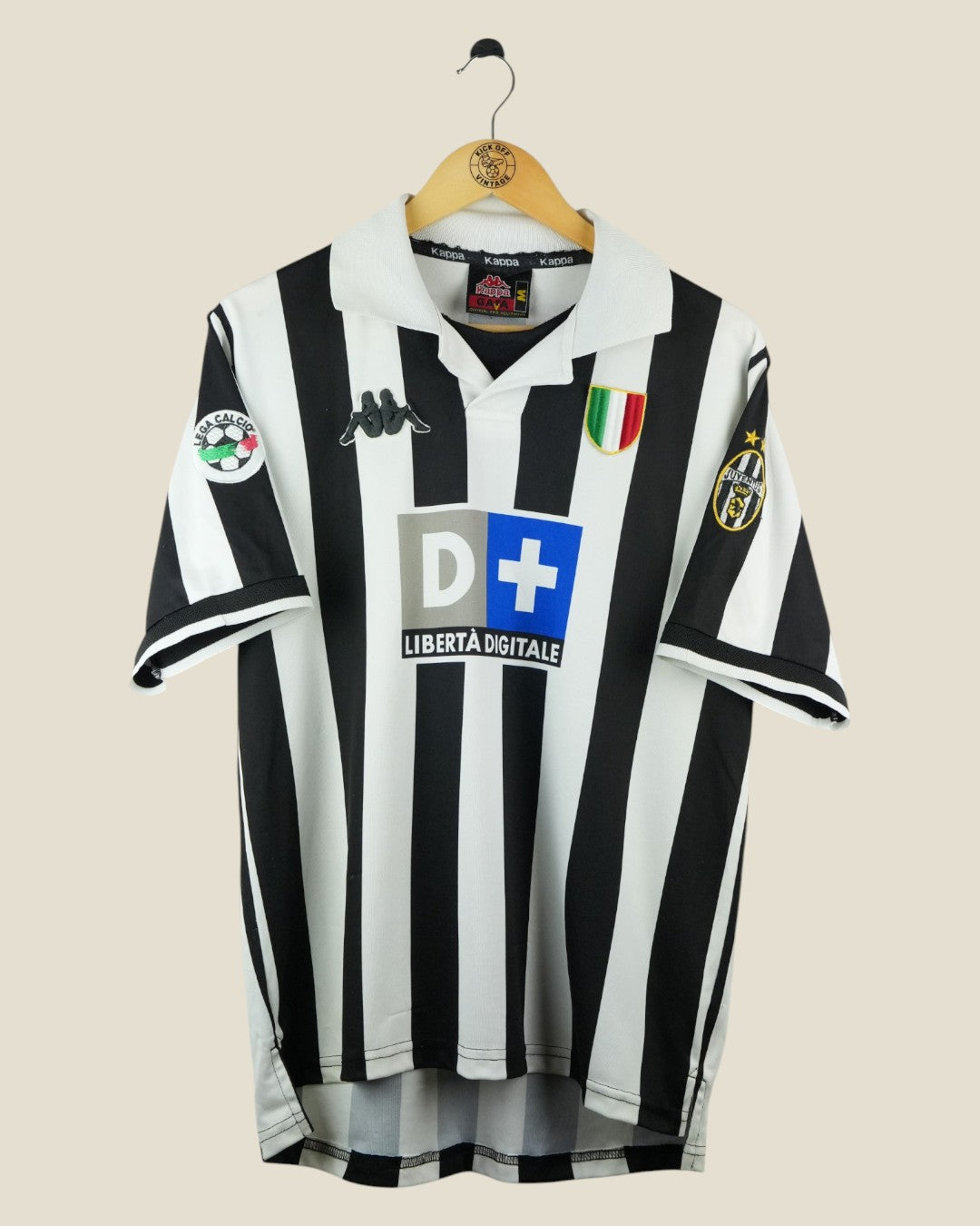 JUVENTUS 1998/99 ZIDANE HOME SHIRT (M) KAPPA