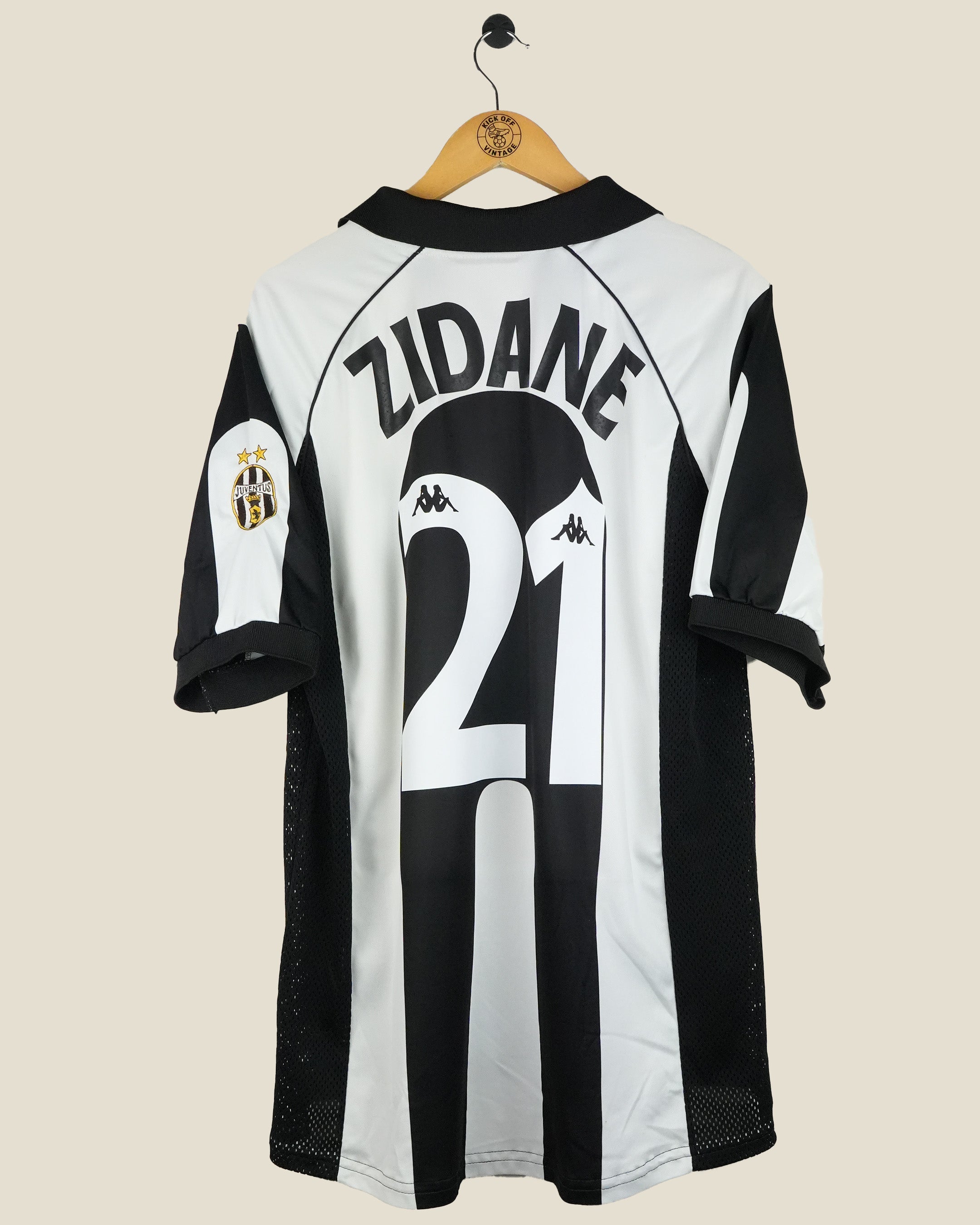 JUVENTUS 1997/98 ZIDANE HOME SHIRT (XL) KAPPA