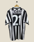 JUVENTUS 1996/97 ZIDANE HOME SHIRT (XL) KAPPA