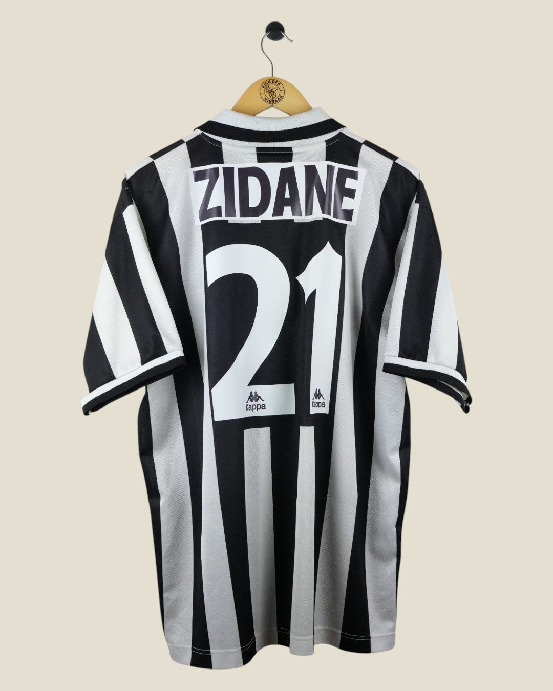 JUVENTUS 1996/97 ZIDANE HOME SHIRT (XL) KAPPA