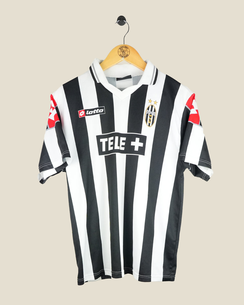 JUVENTUS 2000/01 ZIDANE HOME SHIRT (M) LOTTO