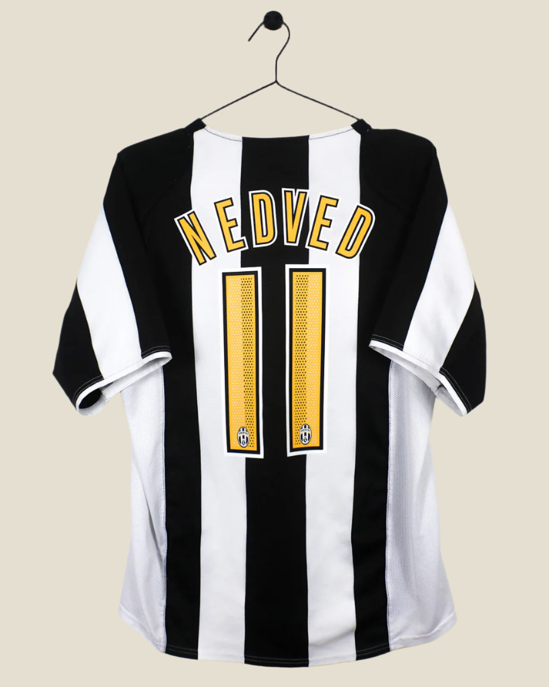 JUVENTUS 2004/05 NEDVED #11 HOME SHIRT (M) ADIDAS