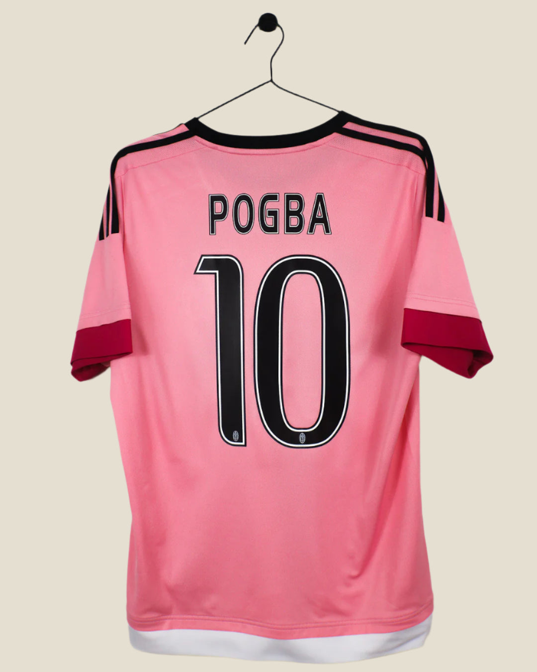 JUVENTUS 2015/16 POGBA #10 AWAY SHIRT (M) ADIDAS
