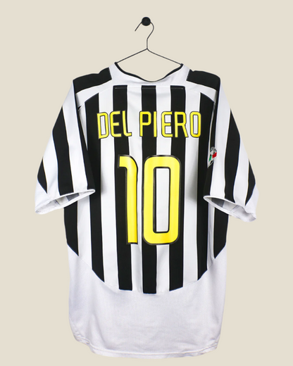 JUVENTUS 2003/2004 DEL PIERO #10 HOME SHIRT (M) NIKE