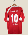 FC KÖLN 2009/10 PODOLSKI HOME SHIRT (L) REEBOK