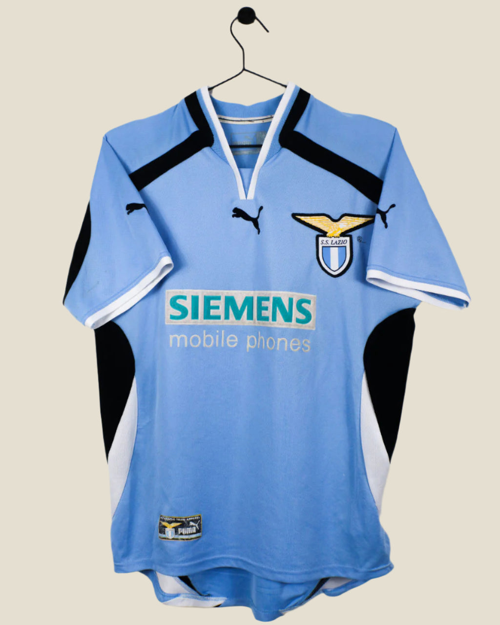 LAZIO 2000/01 CRESPO #10 HOME SHIRT (M) PUMA