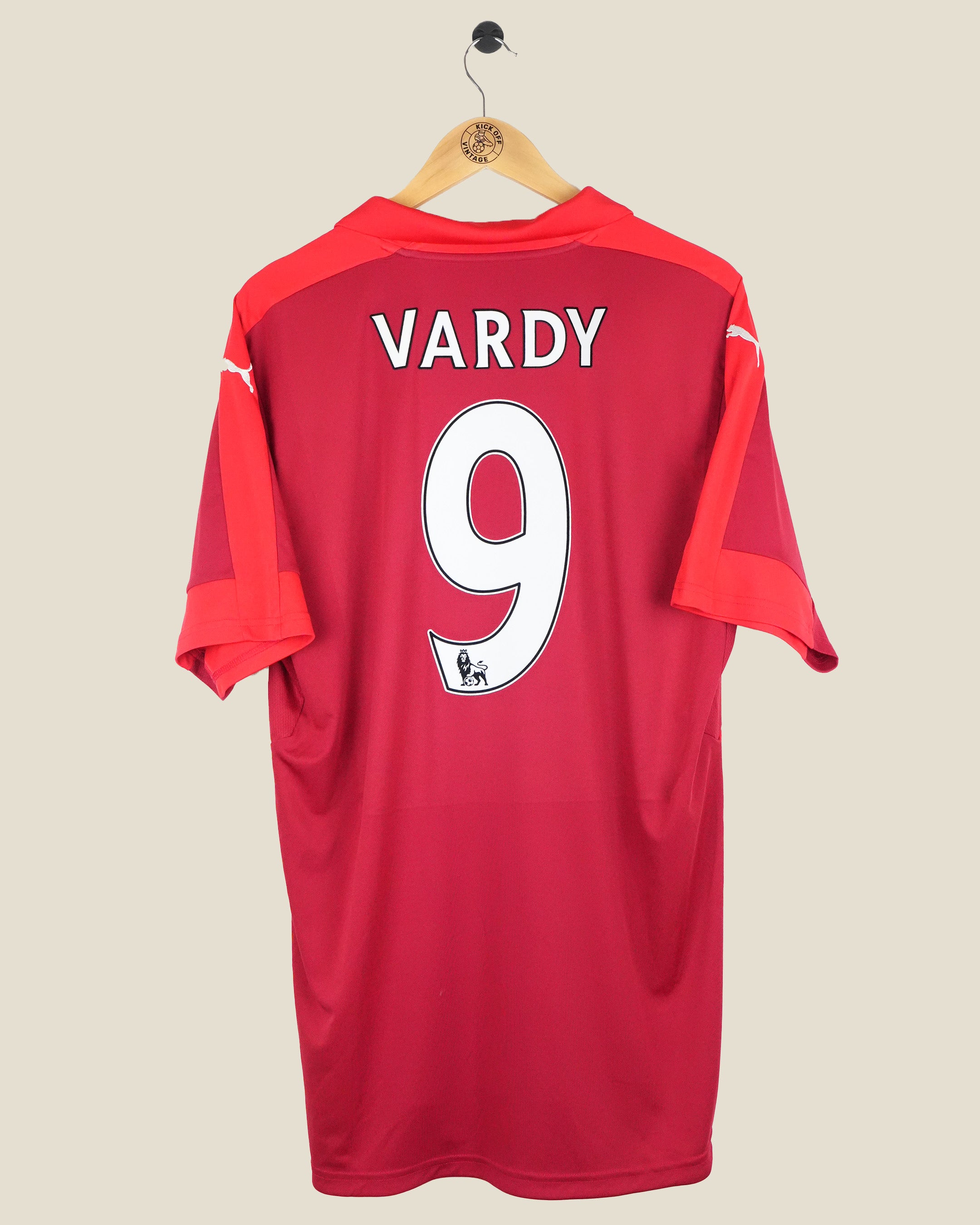 LEICESTER CITY 2016/17 VARDY AWAY SHIRT (XL) PUMA